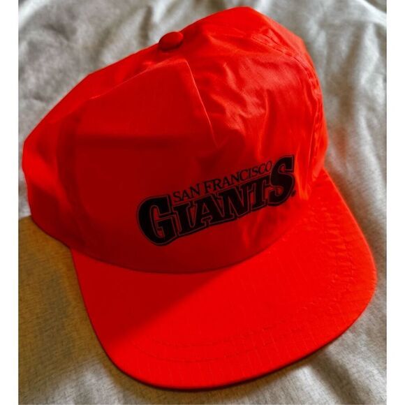 SF Giants Lot Hat Francisco Vintage Nylon Hat Cap SnapBack - Picture 7 of 9